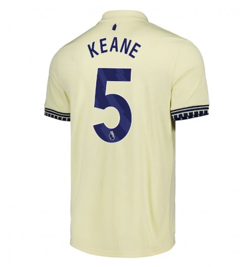 Moške Nogometnih dresov Everton Michael Keane #5 Gostujoči 2025-26 Kratki rokavi Moške Nogometnih dresov Everton Michael Keane #5 Gostujoči 2025-26 Kratki rokavi
